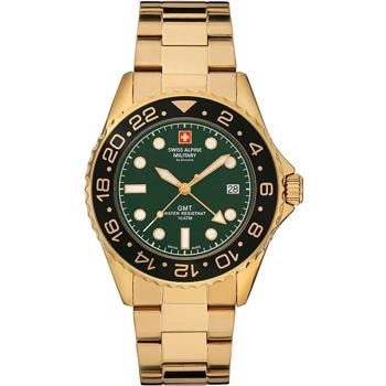 Swiss Alpine Military Military GMT quartz herre ur