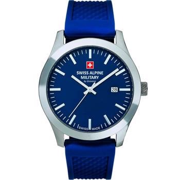 Swiss Alpine Military Sport Stål quartz herre ur, model 7055.1835