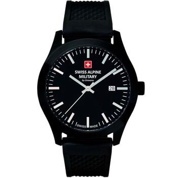 Sport PVD coated stål quartz herre ur fra Swiss Alpine Military, 7055.1877