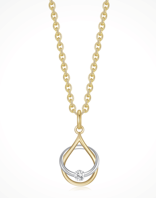 Guld halskæde, fra Støvring Design