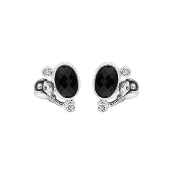 Rabinovich Flourish  sterling sølv øreringe med Spinel og zirkonia