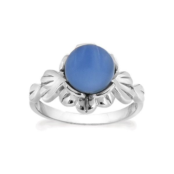 Rabinovich Crown Imperial  sterling sølv fingerring med Calcedon