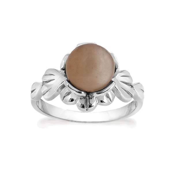 Rabinovich Crown Imperial  sterling sølv fingerring med Månesten