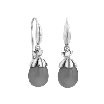 Rabinovich Crown Imperial  sterling sølv øreringe med Månesten