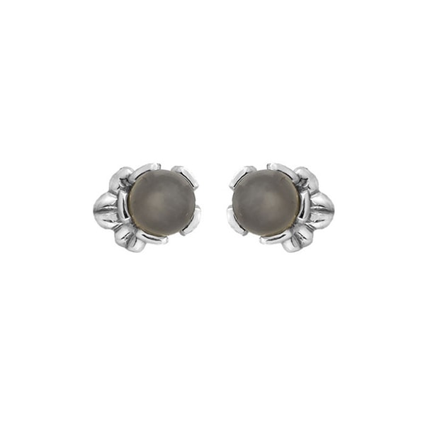 Rabinovich Crown Imperial sterling sølv øreringe med Månesten