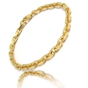Anker Facet, 14 kt guld armbånd, ankelkæder og halskæder