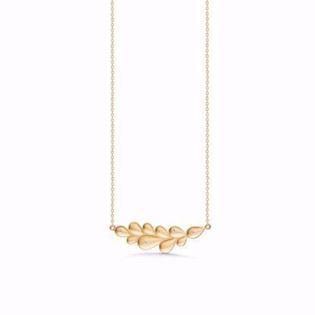 GSD Blade 8 kt guld, 333 collier matteret, model GSD-8333-7-08