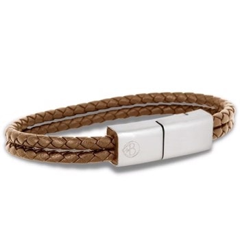 IPHONE, Smart armbånds-oplader i PU læder, by Billgren