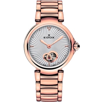 Edox 85025-37RM-AIR LaPassion Automatic Ladies Watch 33mm 5ATM