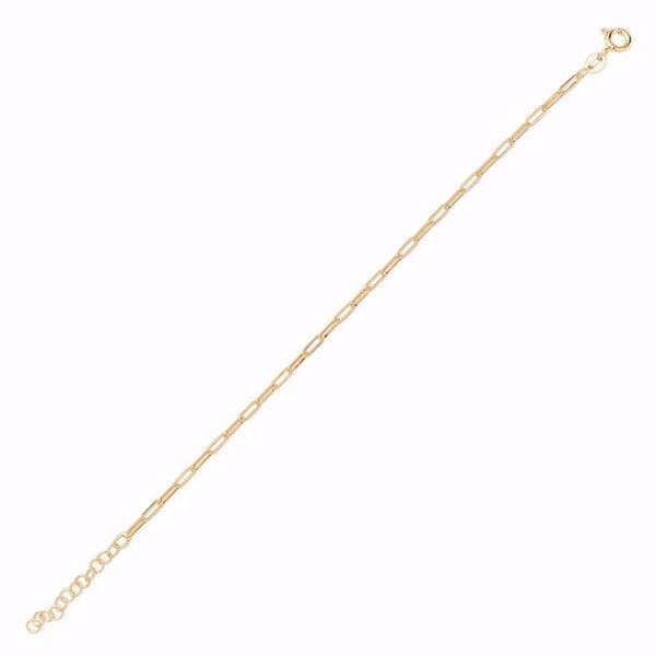 Lækkert armbånd i forgyldt sterling sølv fra Guld & Sølv Design