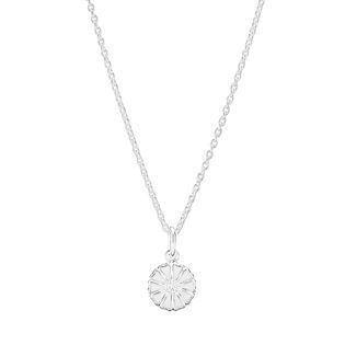 Lund Copenhagen 9 mm Marguerit 925 sterling sølv Collier-længde 42-45 cm