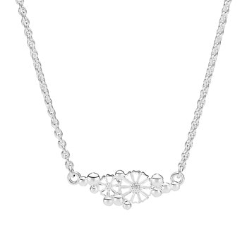 Lund Copenhagen Marguerit/Kugler 925 sterling sølv collier