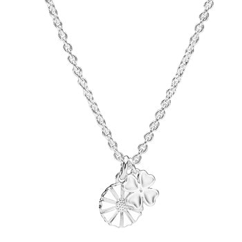 Lund Copenhagen Marguerit/Kløver 925 sterling sølv vedhæng