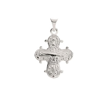 Vedhæng Dagmarkors 18x16mm sterling sølv