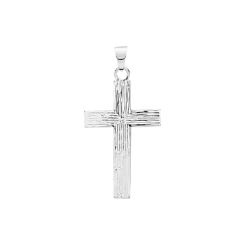 Vedhæng kors 33x21 cm sterling sølv