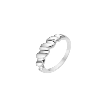 Ring snoet sterling sølv