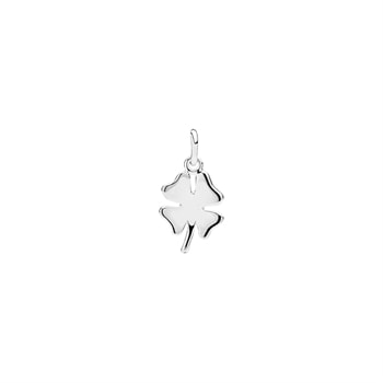 Vedhæng firkløver 10mm sterling sølv
