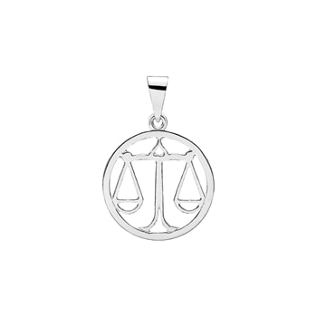 Stjernetegn vægt 20mm sterling sølv
