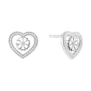 Lund Copenhagen Marguerit sterling sølv øreringe