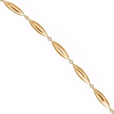 Armbånd i 8 kt. guld fra Guld & Sølv Design