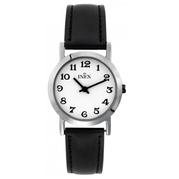 Classic Rustfri stål batteridrevet quartz Dame ur fra Inex, A12004S0A