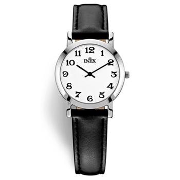 Classic Rustfri stål batteridrevet quartz Dame ur fra Inex, A12005S0A