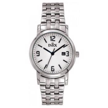 Classic Rustfri stål batteridrevet quartz Dame ur fra Inex, A12151-1S4I