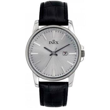 Classic Rustfri stål batteridrevet quartz Dame ur fra Inex, A12158S4I