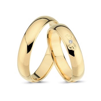 Model A3829-8G, guld hos Guldsmykket.dk