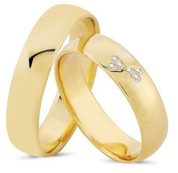Model A4015-14G, guld hos Guldsmykket.dk
