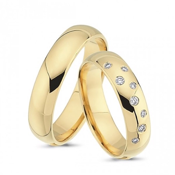 Model A4080-14G, gult guld hos Guldsmykket.dk