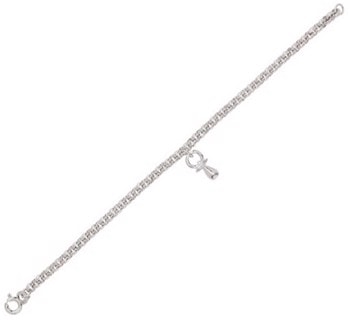 Noa Kids sterling sølv Armbånd med sut, 15 cm