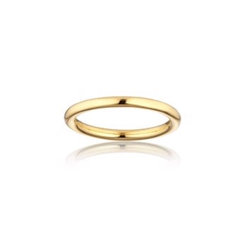 Alura Grace ring 01 i forgyldt sølv