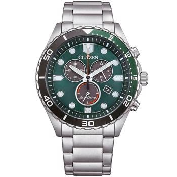 Ecodrive Chronograph  Stål ECO Drive Quartz Herre ur fra Citizen, AT2561-81X