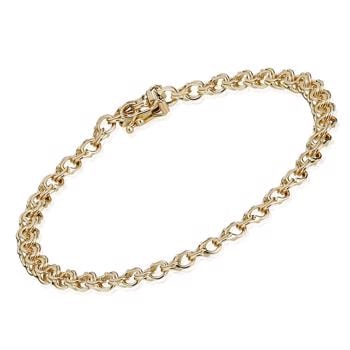 Bismark 8 karat armbånd 4,00 mm-21 cm