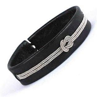 BeChristensen Elvira Håndflettet Samer Armbånd i sort, 20 cm, anden sortering