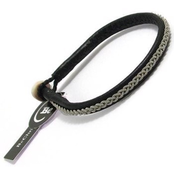 BeChristensen ASTRID Håndflettet Samer Armbånd i sort, 14 cm (barn)