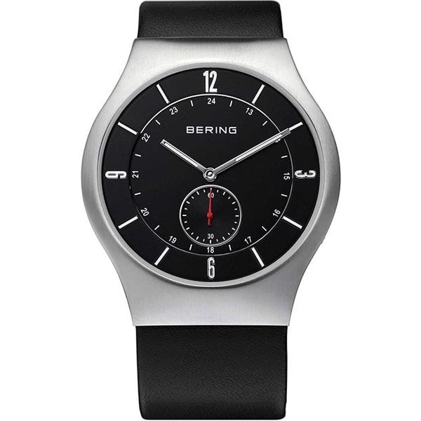 Classic Rustfri stål Batteridrevet quartz Herre ur fra Bering, 11940-409