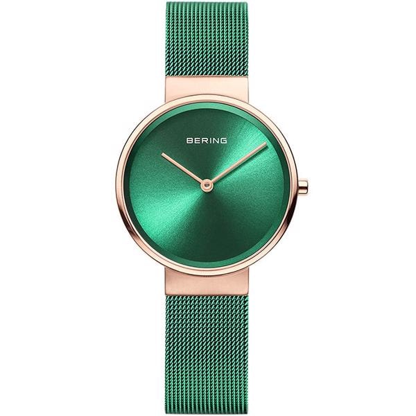 Classic Rosaforgyldt stål Batteridrevet quartz Dame ur fra Bering, 14531-868