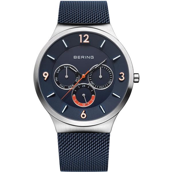 Classic Rustfri stål Batteridrevet quartz Herre ur fra Bering, 33441-307