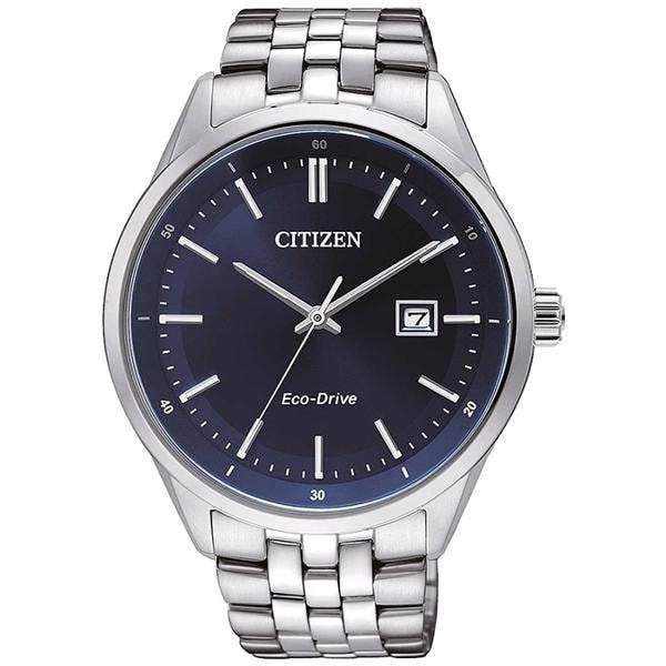 Men\'s Sports Rustfri stål Solar Quartz Herre ur fra Citizen, BM7251-53L