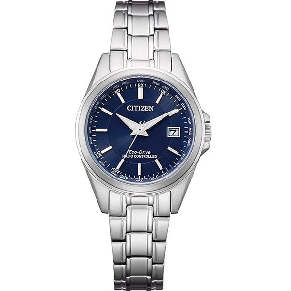 Eco-Drive Radio Controlled Rustfri stål Solar Quartz Dame ur fra Citizen, EC1180-81L