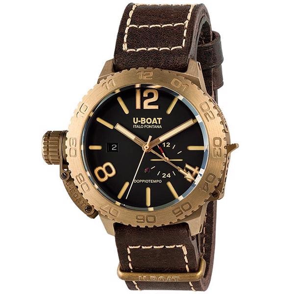 Doppiotempo  Massiv bronze U-28 Automatic Herre ur fra U-Boat, U9008