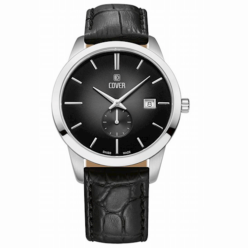Rustfri Stål Quartz Herre ur fra Cover, CO194.03