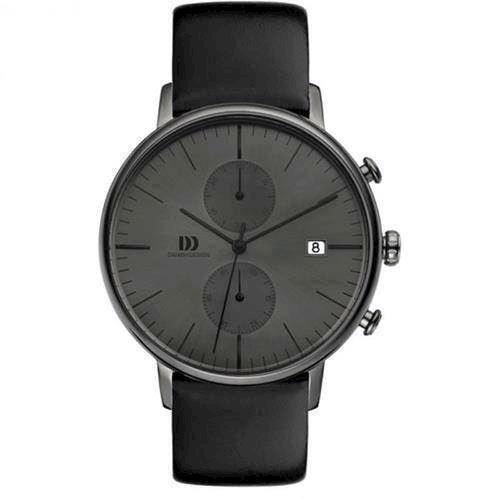 Grå IP Quartz med chronograph Herre ur fra Danish Design, IQ16Q975
