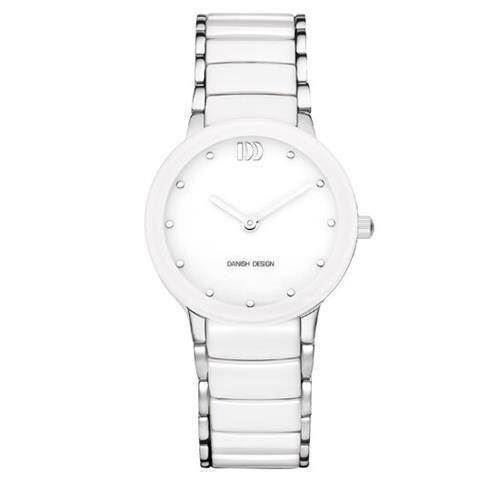 Ceramic Hvid Quartz Dame ur fra Danish Design, IV62Q1065