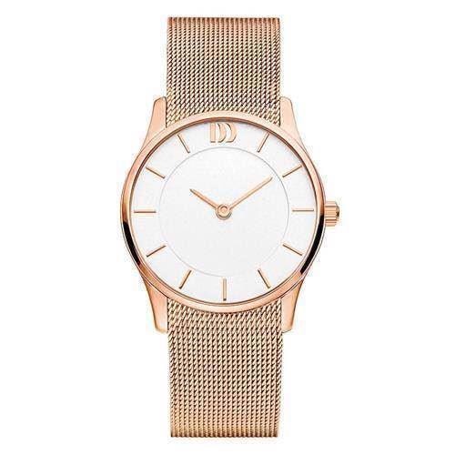 Rosa forgyldt Quartz Dame ur fra Danish Design, IV67Q1063
