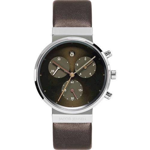 Chronograph Serie Rustfrit stål Ronda Herre ur fra Jacob Jensen, JJ614
