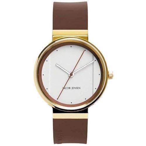 New Series Forgyldt rustfrit stål Ronda Herre ur fra Jacob Jensen, JJ758