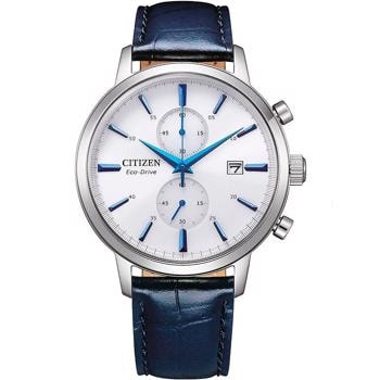 Ecodrive Chronograph Stål ECO Drive Quartz Herre ur fra Citizen, CA7069-16A